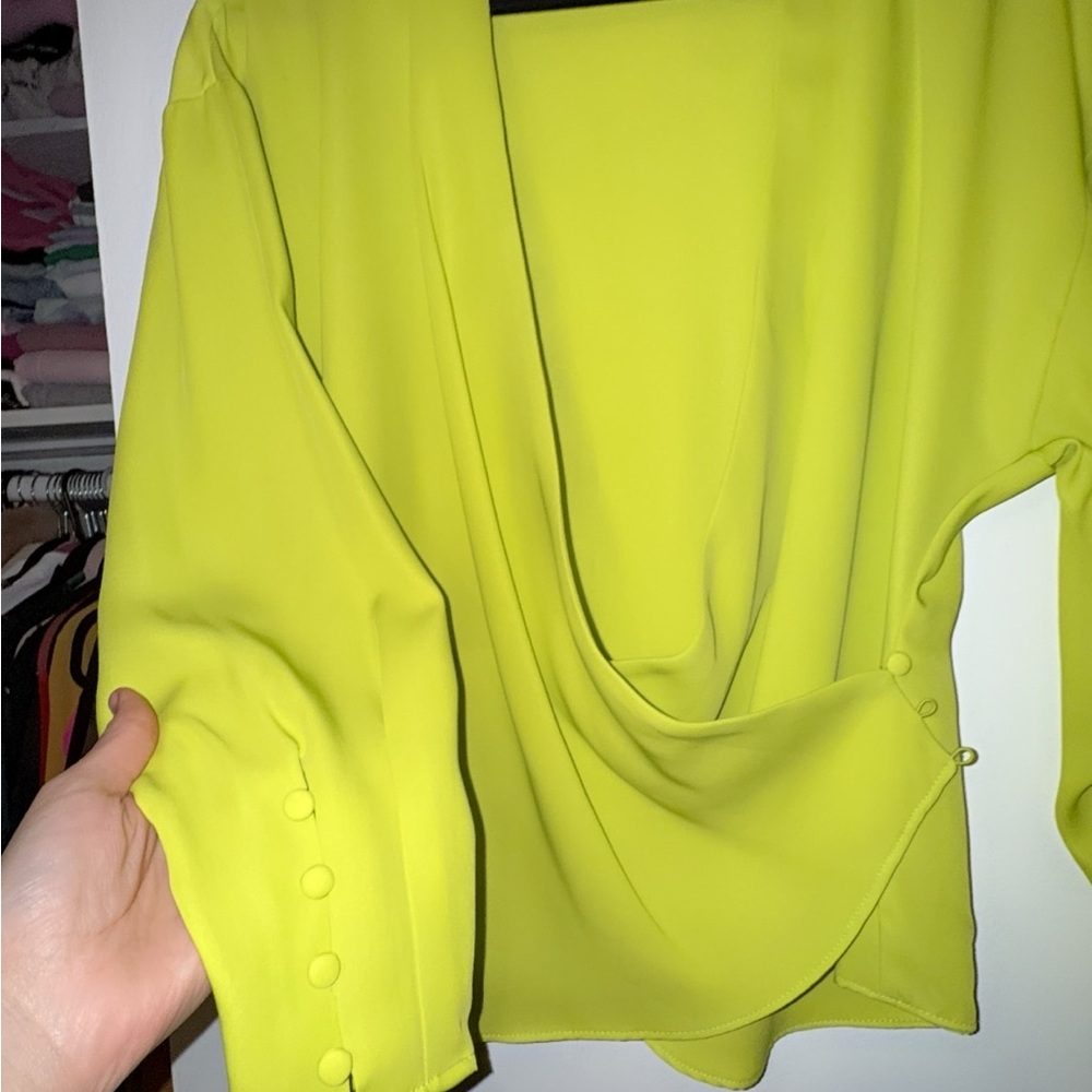 Zara Bright Yellow Women's Blouse